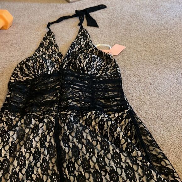 NWT Philip decaprio lace halter dress 8 - Picture 3 of 7